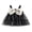 Black, variant on Bagilaanoe Toddler Baby Girl Summer Dress Flower Sequined Sleeveless A-line Princess Dresses 9M 12M 18M 24M 3T Kid Tulle Skirt