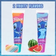 Disney Stitch Lip Gloss Set with Silicone Character Bag, Kids Ages 3+, 4-Pieces