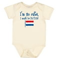 thumbnail image 3 of Inktastic So Cute Dutch Boys or Girls Baby Bodysuit, 3 of 5