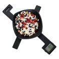 thumbnail image 2 of Báscula de cocina digital plegable compacta, báscula portátil para alimentos de alta precisión con pantalla LCD, apagado automático y funciones de tara (negro), 2 of 5
