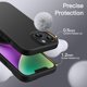 thumbnail image 5 of Funda JeTech Silicone para iPhone 14 de 6.1 pulgadas, color negro, 5 of 6