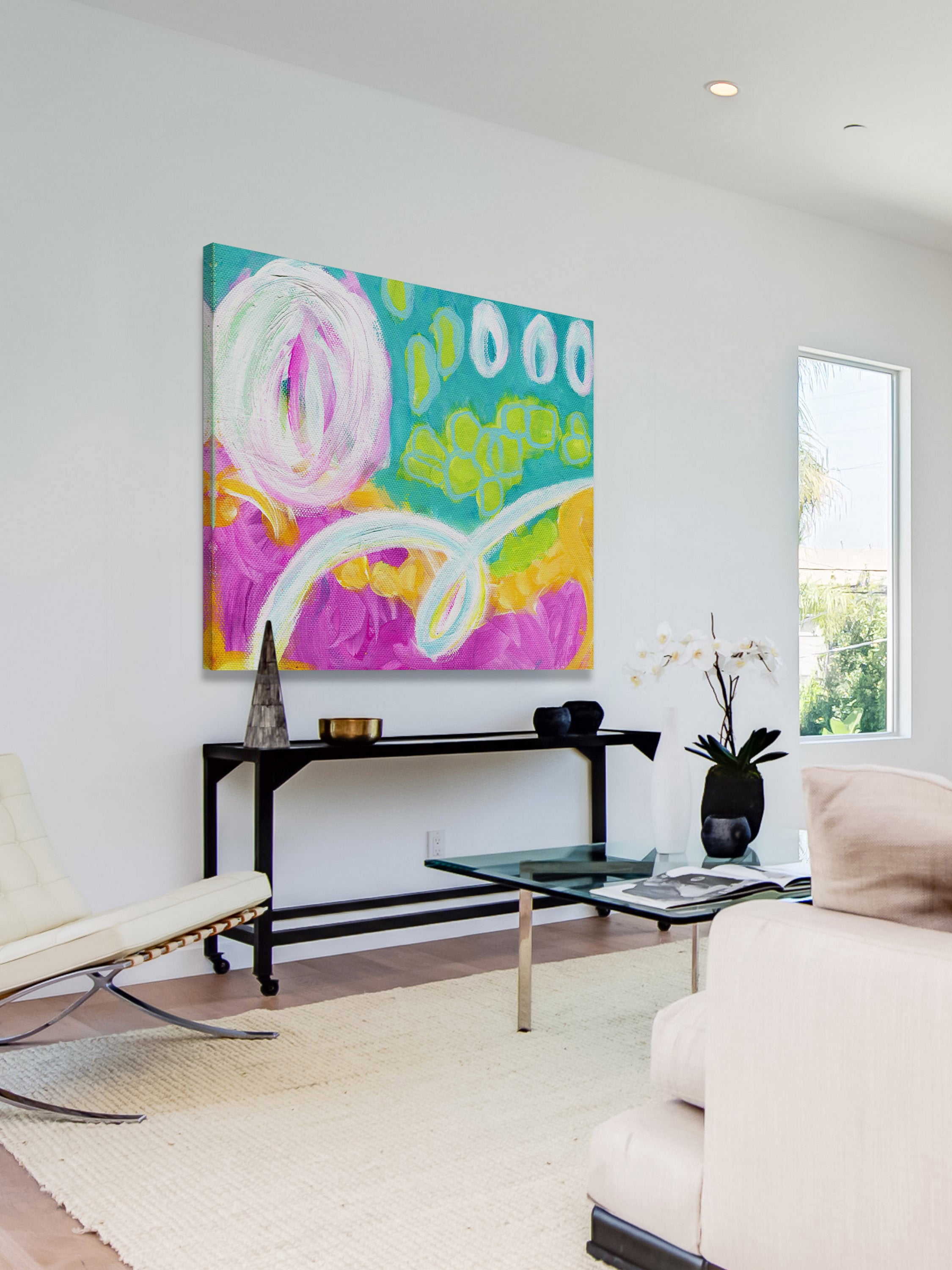 "After the Rain" Painting Print on Wrapped Canvas
