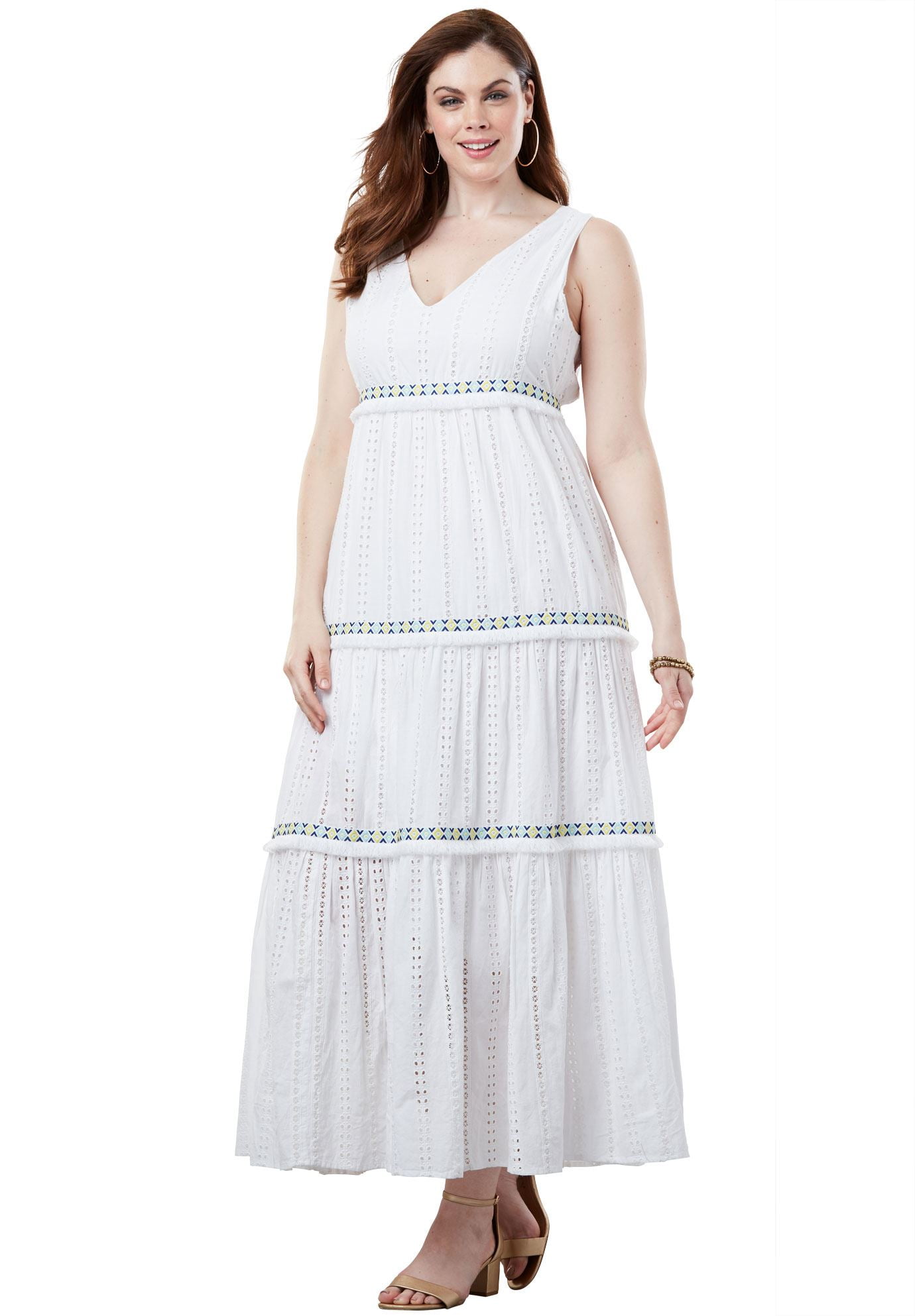 plus size tiered