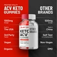 thumbnail image 6 of Blast Off Keto ACV Gummies Supplement - Blast Keto ACV Gummy Apple Cider Vinegar 1000MG, 1 Pack, 60 Gummies, 6 of 7