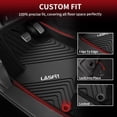 thumbnail image 2 of Alfombrillas LASFIT para Honda Accord Sedan 2023-2025, color negro, 2 of 7
