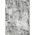 thumbnail image 7 of Arogan Modern Abstract Washable Rug for Living Room, Bedroom, Dining Room, Children's Playroom, Grey, 5' x 7', 7 of 7