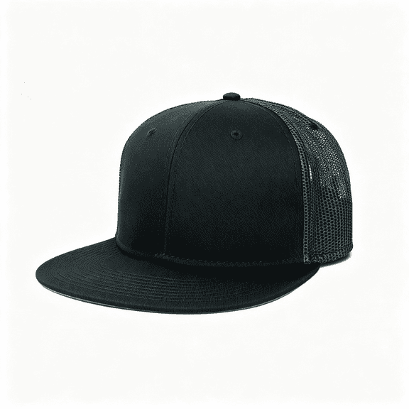 TELOLY Oversize Xxl Blank Flatbill Mesh Snapback Cap,Xxl Hats for Men