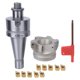 thumbnail image 1 of NT40 FMB27 Collet Chuck HolderBAP400R-80-27-6 Flute CutterAPMT1604 Inserts(10PCS Milling Inserts ), 1 of 4