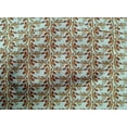 thumbnail image 4 of oneOone Cotton Cambric Fabric Leaves & Floral Block Print Sewing Fabric BTY 56 Inch Wide, 4 of 4