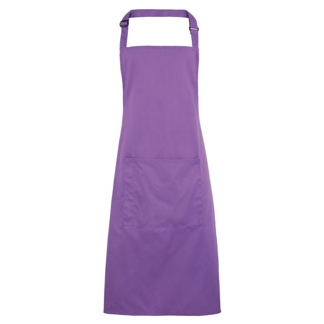 Premier Ladies/Womens Colours Bip Apron With Pocket / Workwear