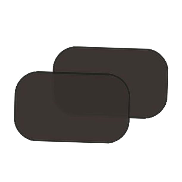 Accesorios de la cubierta del parasol de la ventana lateral del coche del automóvil Material adherente Instalación fácil para la mayoría de los SUV y camiones Universal Negro 50x30cm DYNWAVEMX Sombras de sol
