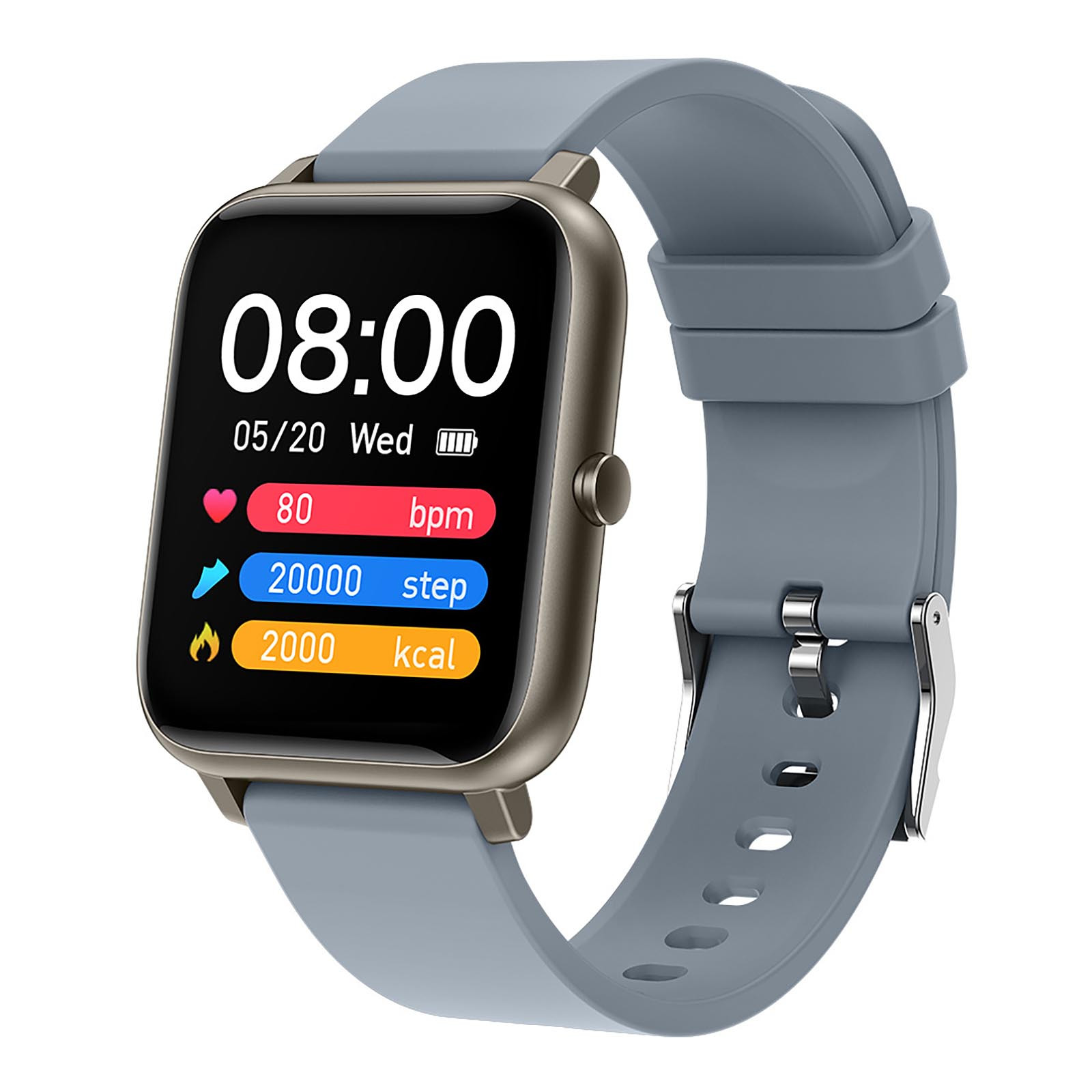 Transer P22B Smart Watch Waterproof Fitness Sport Bluetooth Smartwatch For  Android iOS - Walmart.com