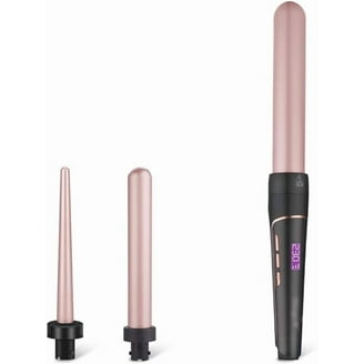 VODANA Glam Wave Pink Hair Styler Curling Iron 36mm - Walmart.com