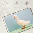 thumbnail image 6 of Elephant Stock White Duck Wall Art - Horizontal Canvas Wall Art - Living Room Wall Decor - Animal Canvas - Green And White Decor - 48" x 32", 6 of 8