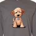 thumbnail image 4 of Inktastic Kiniart Mini Goldendoodle Long Sleeve T-Shirt, 4 of 5