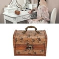 thumbnail image 4 of Jewelry Box, Thickened Composite Wood Jewelry Storage Box Compact  For Home, 4 of 8
