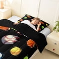 thumbnail image 4 of Erosebridal Baseball Football Soccer Twin Comforter Sets 3-Piece for Kids Boys Girls,Teens Sport Basketball Tennis Volleyball Bedding Set,Black Reversible,Breathable Home Decor, 4 of 6