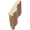 thumbnail image 6 of Ekena Millwork 5"W x 6"D x 6"H Copenhagen Rough Cedar Woodgrain TimberThane Knee Brace, Primed, 6 of 6