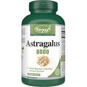 VORST Astragalus 6000mg Raw Equivalent (1500mg With 4:1 Extract Ratio) 180 Vegan Capsules