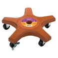 thumbnail image 2 of 18430 16" Terra Cotta 5-Wheel Single Plant Caddy, 2 of 2