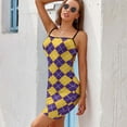 Baton Rouge Argyle Slip Dress Women's dress dress for women summer