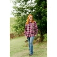 thumbnail image 2 of The Pioneer Woman Embroidered Flannel with Long Sleeves, 2 of 7