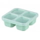 thumbnail image 2 of Bento Snack Box Contenedor de alimentos dividido Contenedor de alimentos reutilizable Contenedores de alimentos de 4 compartimentos para ensaladas de verde, 2 of 9