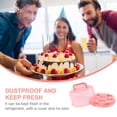thumbnail image 4 of TAILTOSS Pink Cake Carrier - Transparent, Sealed, and 1Pc, 4 of 10