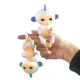 thumbnail image 1 of White Finger Toy Finger Monkey Doll Model Finger Holding Monkey Gong Bohan unisex, 1 of 1