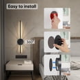 thumbnail image 2 of Apliques de Pared TaoFiaCo Inalámbricos Recargables con Control Remoto Negro 61 cm, 2 of 8
