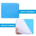 RENACLIPY Blue PVC Repair Patch, Self-Adhesive, for Inflatable Beds and ...