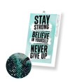 thumbnail image 1 of Never Give Up - Kit de Peinture Diamant Premium, 1 of 5