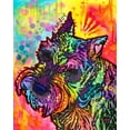 thumbnail image 2 of Dean Russo Collection 15x18 White Modern Wood Framed Museum Art Print Titled - Freddy the Schnauzer, 2 of 4