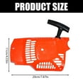 thumbnail image 2 of Chainsaw Starter Fit Recoil Starter For 3800 Chainsaw Spare Parts Pull Recoil Starter Easy To Install Agriculture, 2 of 8