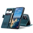 thumbnail image 5 of Retro Leather Wallet Case for FOXDOCK Samsung S26 Ultra – Shockproof, Card Slots – Blue, 5 of 5