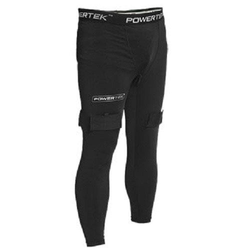 PowerTek V5.0 JUNIOR BOY'S Compression Fit Hockey Pants with Cup & Sock Tabs 