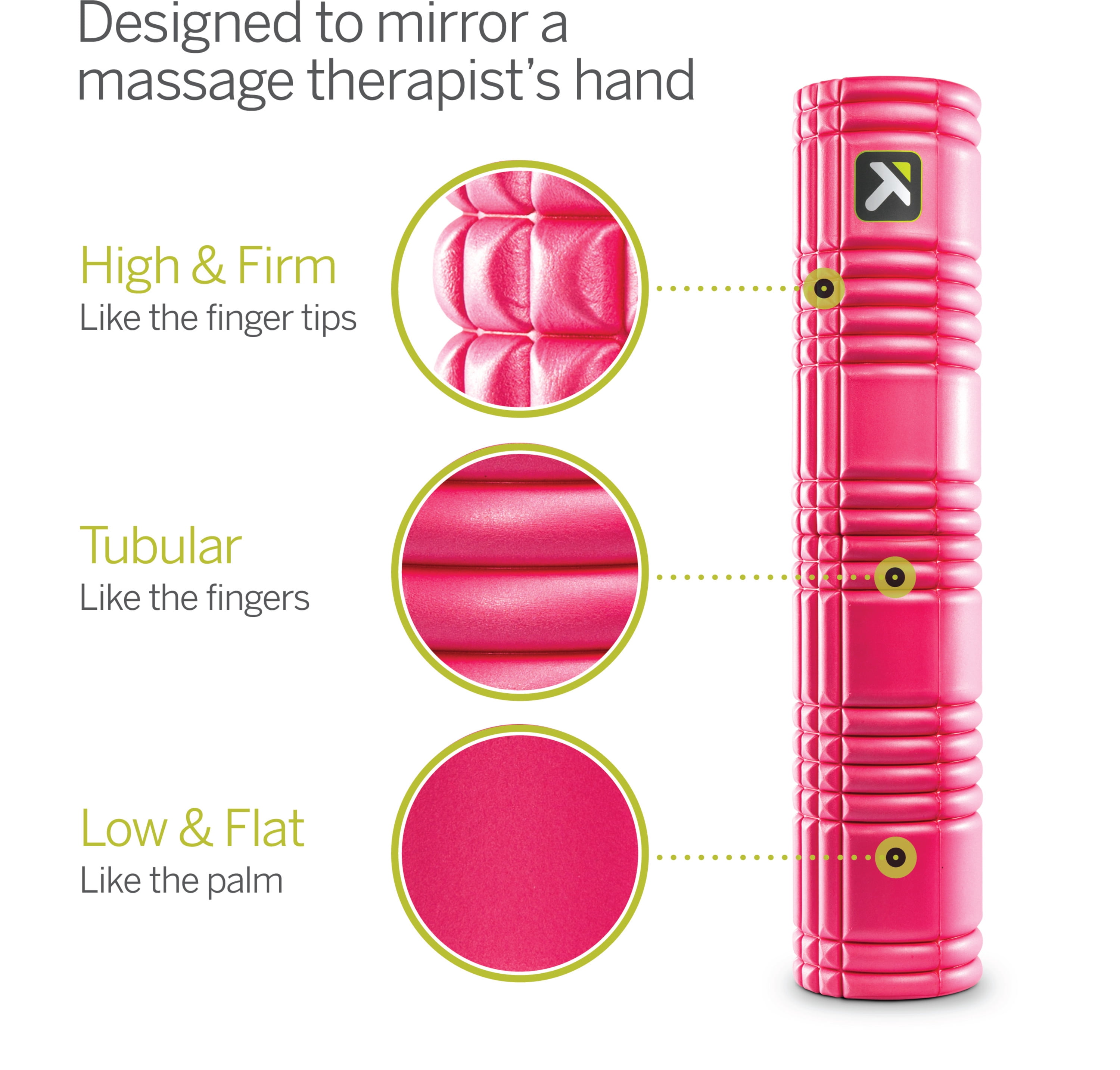 Foam Roller, TriggerPoint™ GRID® 2.0 26" – Large Hollow Core Foam Roller, Access Free Online Instructional Videos
