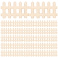 thumbnail image 4 of SHISUYAN Mini Wooden Picket Fence for Decoration with Assorted Colors and Smooth Surface 100 pcs, 4 of 8