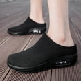 thumbnail image 2 of TSADFHJI Women's Slippers Size 9 Wide Women'S Fashion Solid Color Mesh Platform Slippers Casual Comfortable Shoes Women's Slippers Size 8 Arch Support Women's Slippers Size 6.5 Wide Black 6.5, 2 of 7