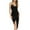 Black, variant on Sngxgn Women Full Slip Under Dresses Sleeveless Adjustable Spaghetti Strap Dress(Navy,XL)