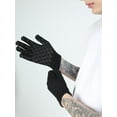 thumbnail image 5 of Heat Logic Unisex 2-Pack Gripper Magic Gloves with Touchscreen-Compatible Winter Gloves for Men and Women - L/XL (BLK/GRY), 5 of 5