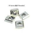 thumbnail image 5 of Odinest Tuercas en T Tuercas deslizantes en T Serie 30 M5 Deslizamiento roscado en preensamblaje para marco de extrusiones de aluminio 30x30 con perfil 3030 Sereis Ranura de 8 mm para enrutador CNC Im, 5 of 5