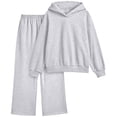 thumbnail image 6 of SUNBS Two Piece Sets for Women Matching Outfit Fall Hoodies Wide Leg Sweatpants Casual Lounge Sweatsuit Set, 6 of 9