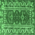 thumbnail image 1 of Ahgly Company Indoor Square Persian Emerald Green Traditional Area Rugs, 5' Square, 1 of 4