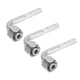 thumbnail image 4 of BOROCO 20 Unidades, Conector De Aire Acondicionado De Coche, ángulo De 90 ° 3/8 Pulgadas, para Vehículos De Ingeniería, Reacondicionamiento De Aire Acondicionado, 4 of 5