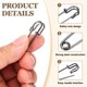 thumbnail image 3 of Uxcell 1.5" Agujas de Seguridad, 30 Pcs Agujas de Seguridad de Alta Resistencia de Acero al Carbono con Caja de Almacenamiento para Ropa, Manteles, Faldas, Artesanías DIY, 3 of 6