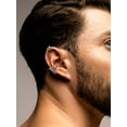 thumbnail image 3 of Silvora esqueleto Ear Cuff para hombres y mujeres pendientes abiertos de plata esterlina no Piercing ajustable joyería de oreja para Halloween Cosplay fiesta, 3 of 8