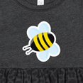 thumbnail image 4 of Inktastic Bumble Bee Girls Baby Dress, 4 of 5