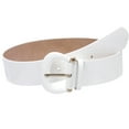 thumbnail image 3 of Women's Wide High Waist Horseshoe Buckle Wide Patent Leather Belt, 3 of 4