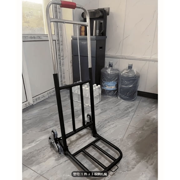 AEASKIEY Steel Pneumatic Hand Truck Dolly .  Capacity. Tires, Powder-Coat Finish
